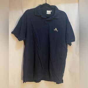 Money Men's Navy Polo Shirt Size XL
